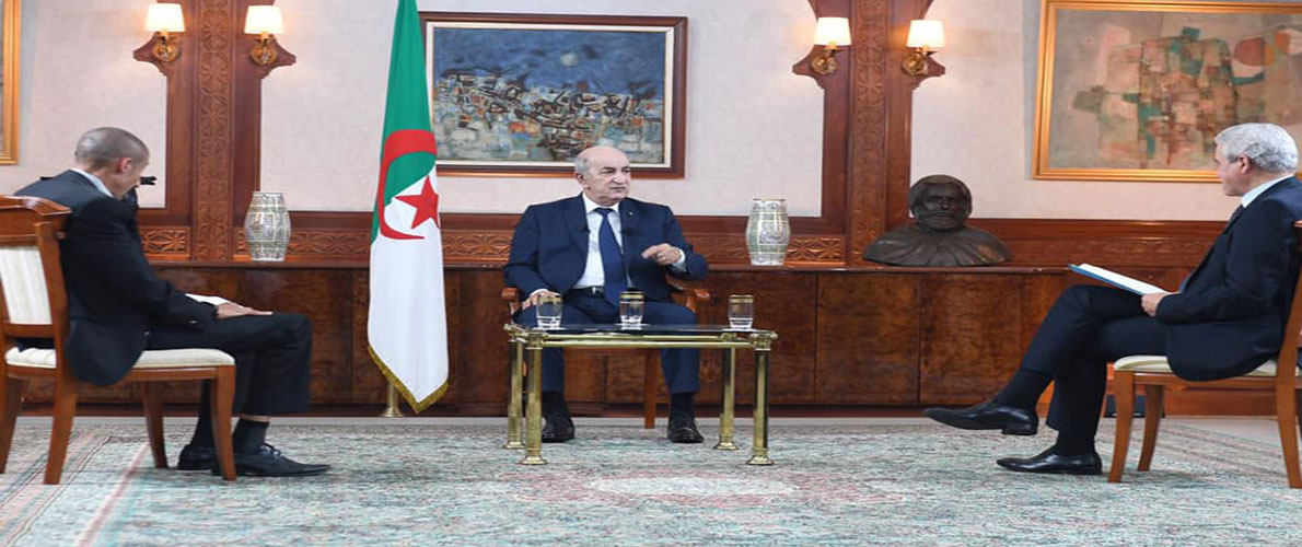 حوار الرئيس تبون .. مباشر