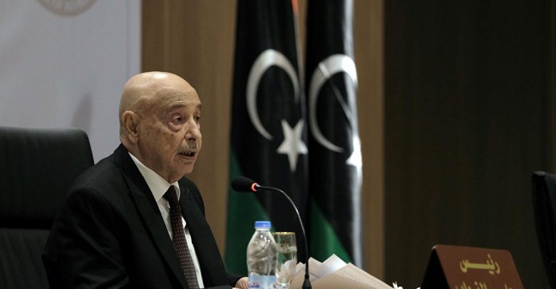رئيس مجلس النواب الليبي في الجزائر 