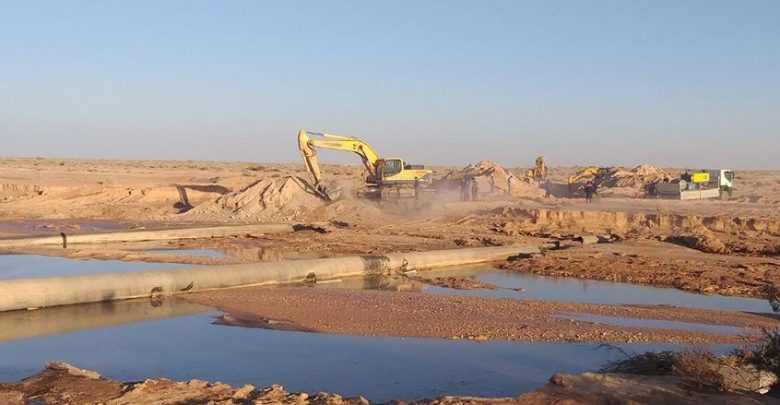 إعادة ضخ النفط في أنبوب حاسي مسعود ـ سكيكدة