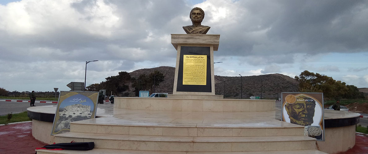 تدشين مجسم للملك سيفاكس بعين تموشنت