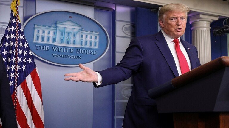 ترامب: كورونا هدية 