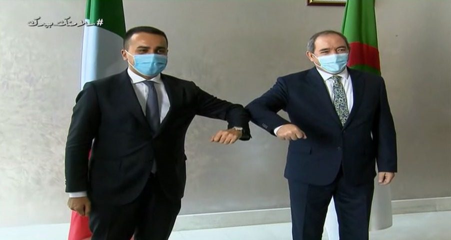 بوقادوم يستقبل وزير الخارجية الإيطالي