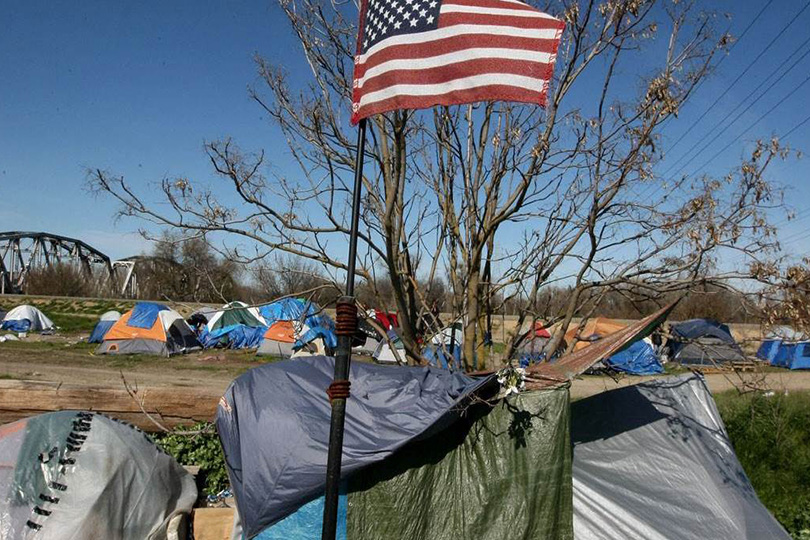 أمريكا: 20 مليون مواطن على حافة التشرد