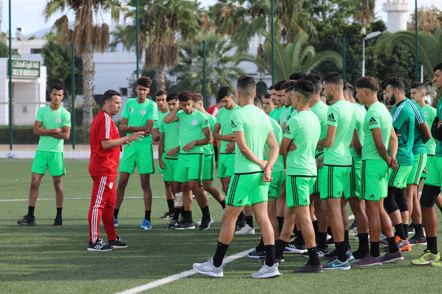 المنتخب الوطني لأقل من 20 سنة في تربص مغلق 