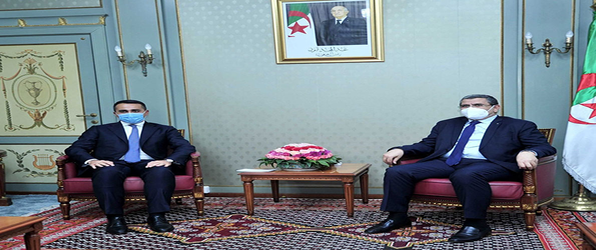 الوزير الأول يستقبل وزير الشؤون الخارجية الإيطالي