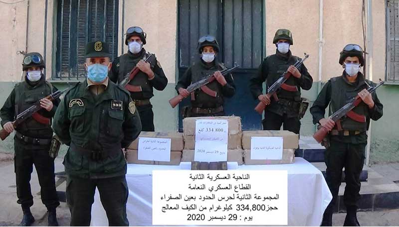 القضاء على إرهابيين وتوقيف داعمين وحجز أسلحة