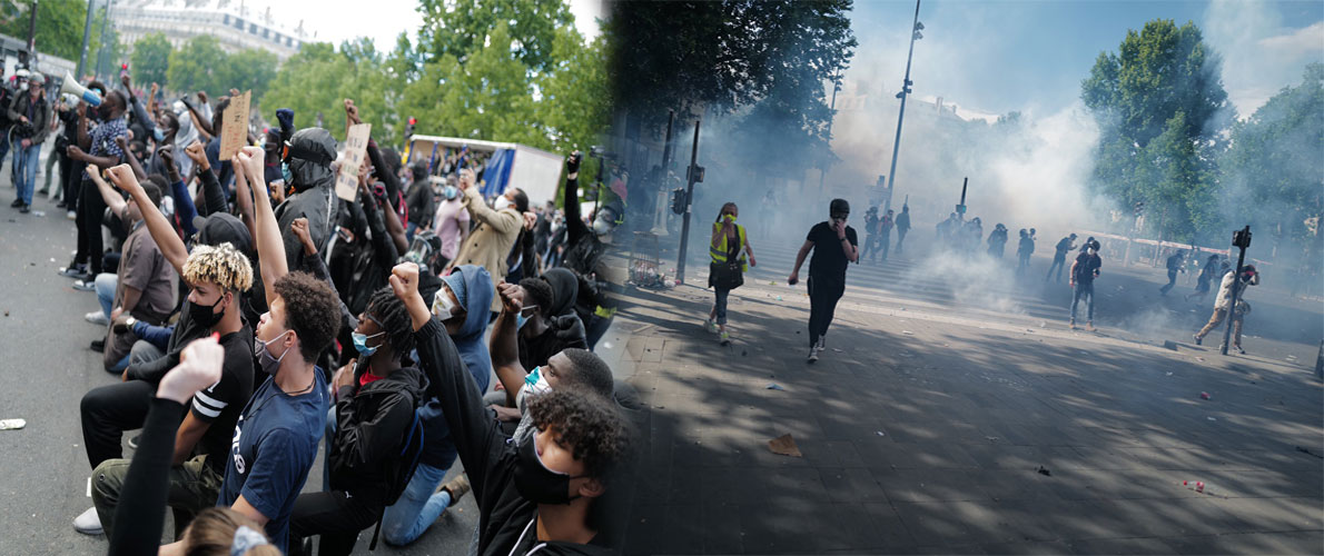 مظاهرات للتنديد بعنف الشرطة في فرنسا