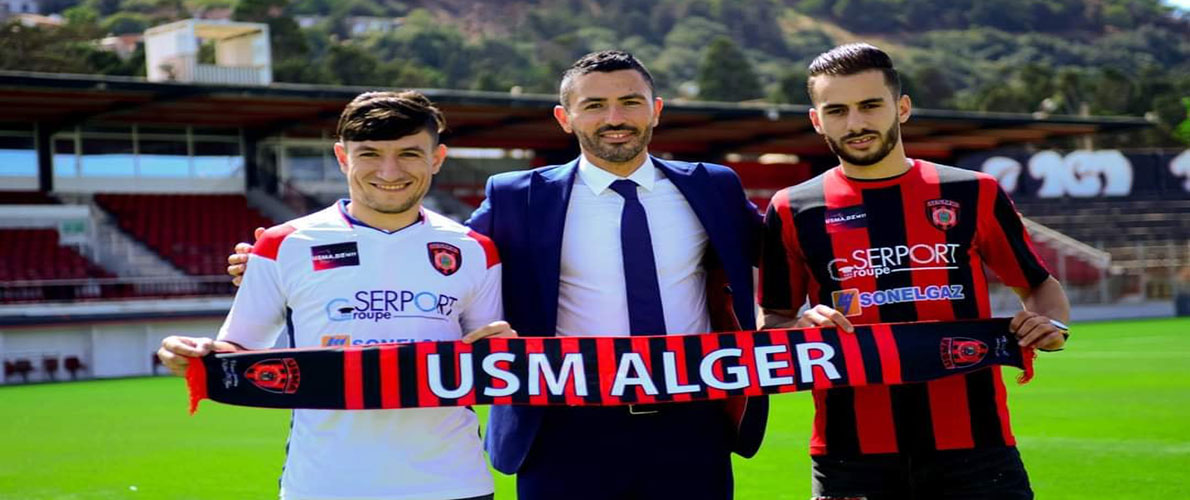 اتحاد الجزائر يقدم لاعبيه الجديدين