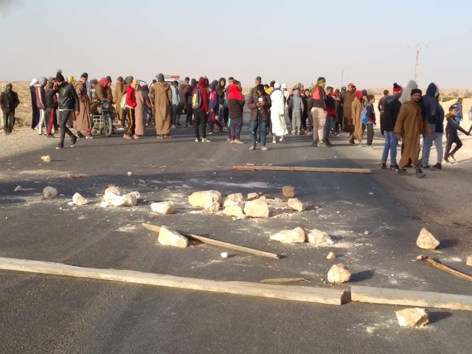 بسكرة: احتجاج بسبب النقل المدرسي