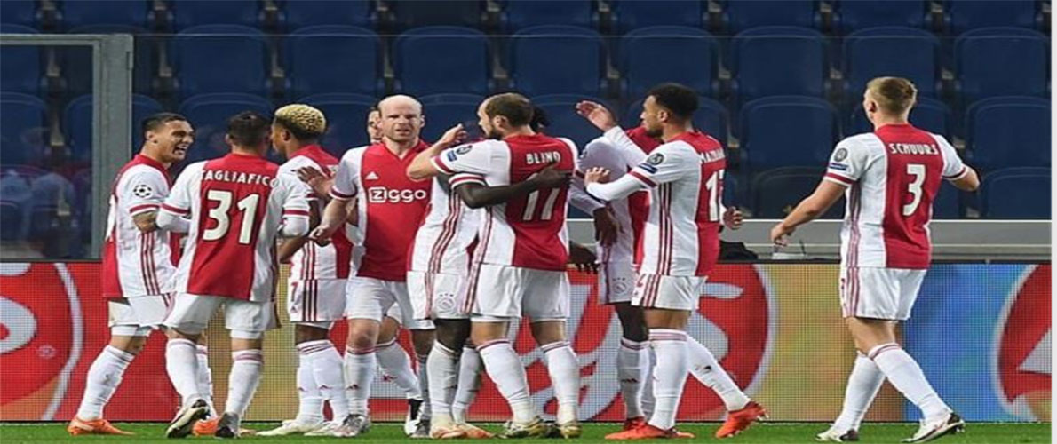 إصابة 11 لاعبا من أياكس أمستردام بكورونا