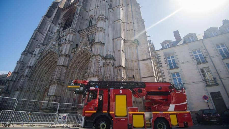 حرق كاتدرائية نانت.. المتهم يعترف ! 