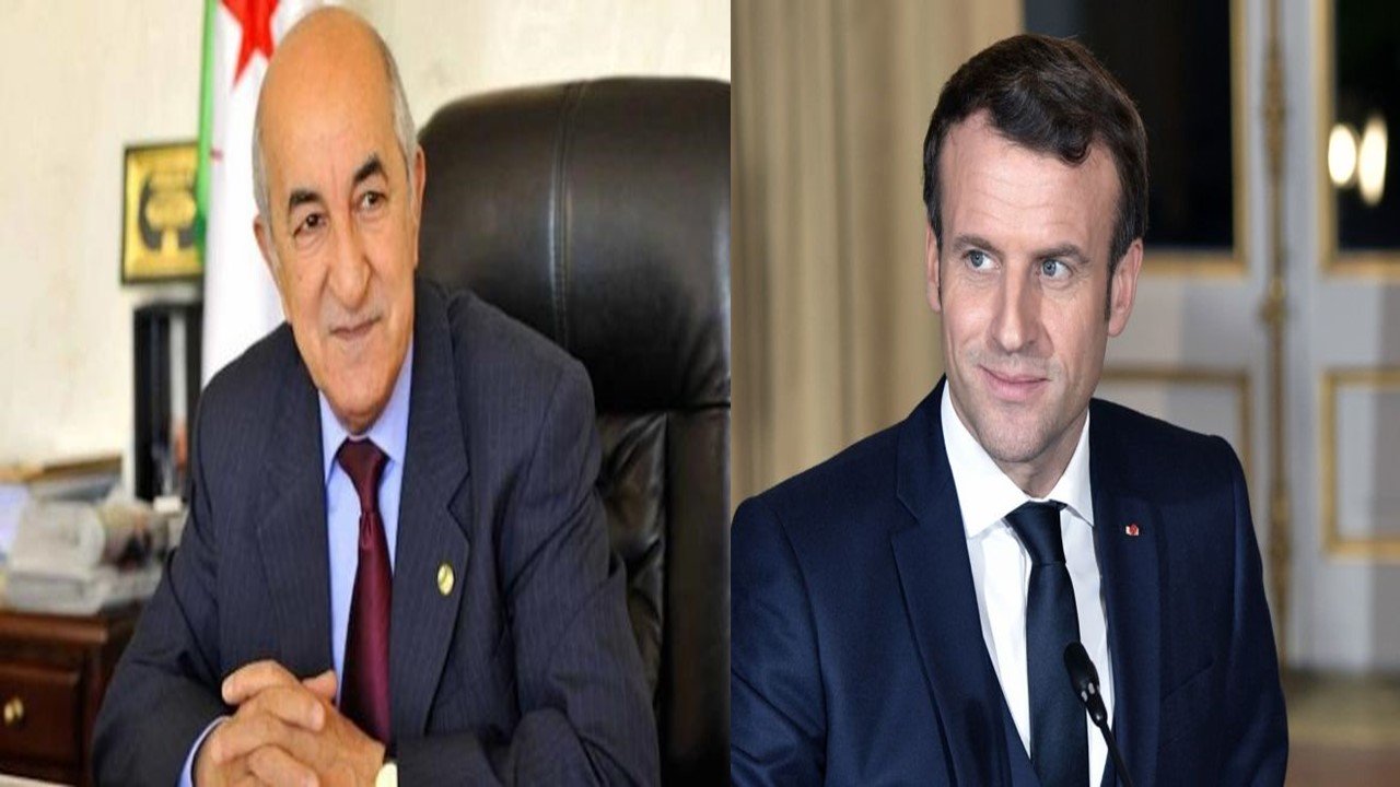 محادثات بين الرئيس تبون ونظيره الفرنسي