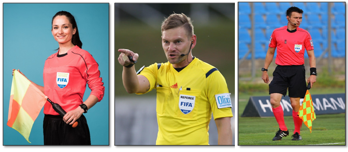 بينه امرأة.. ثلاثي نمساوي لإدارة مباراة الجزائر- نيجيريا