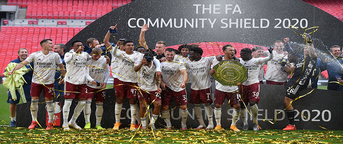 أرسنال يتوج بكأس الدرع الخيرية على حساب ليفربول