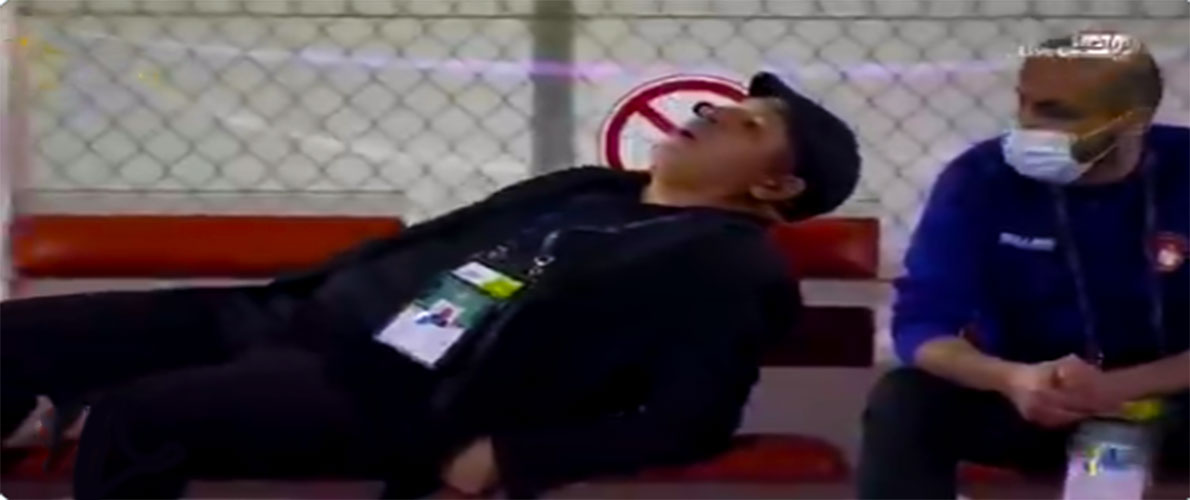 بن زكري يتعرض لحالة إغماء على المباشر