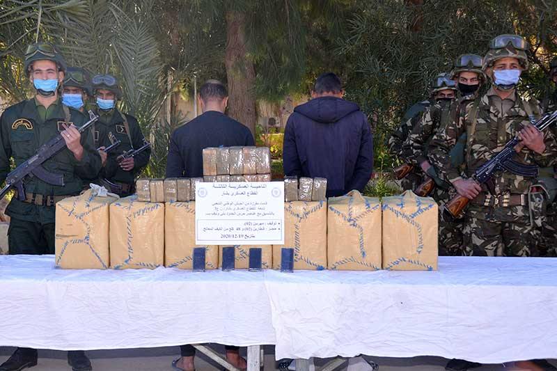 توقيف داعمين للإرهاب وحجز قناطير من المخدرات