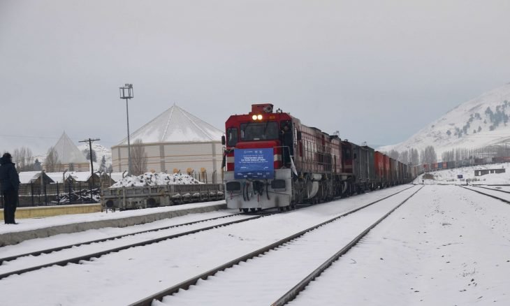 وصول أول قطار تصدير تركي إلى الصين