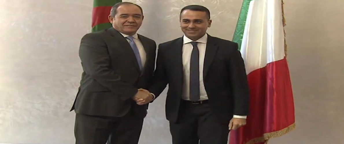 وزير الخارجية الإيطالي في الجزائر السبت القادم