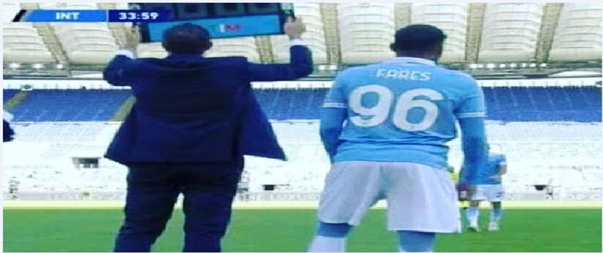 أول ظهور للجزائري محمد فارس مع لاتسيو روما