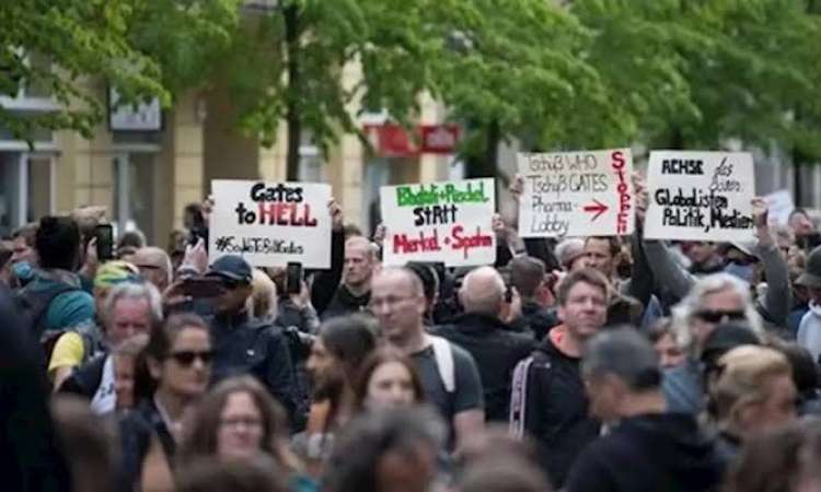 ألمانيا: عشرات المتظاهرين ضدّ إجراءات الإغلاق