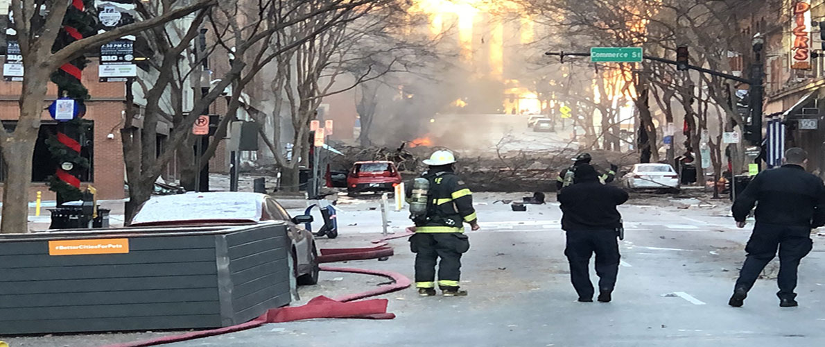 انفجار يهز مدينة ناشفيل الأمريكية