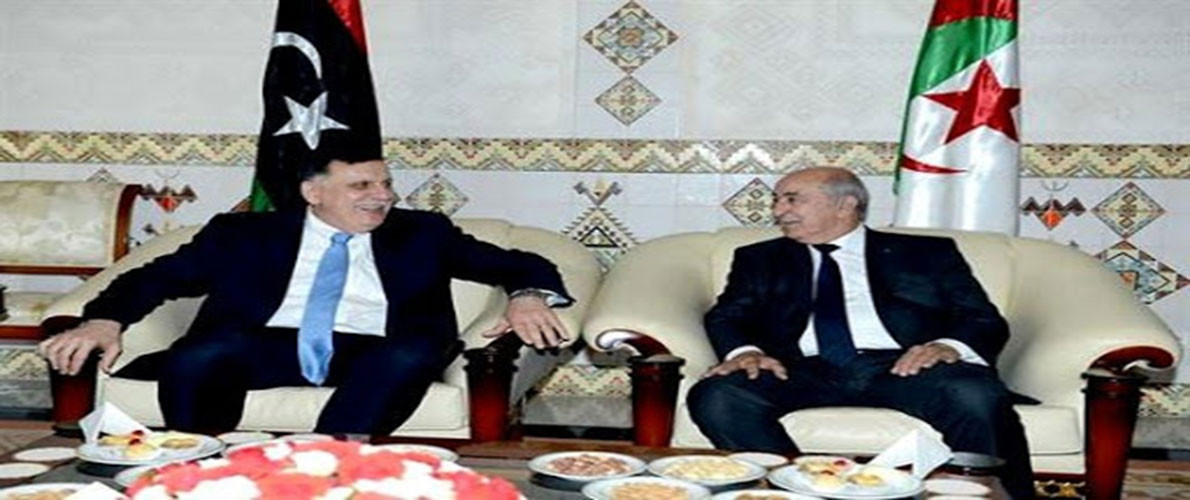 الرئيس تبون يتلقى اتصالا هاتفيا من فائز السراج 