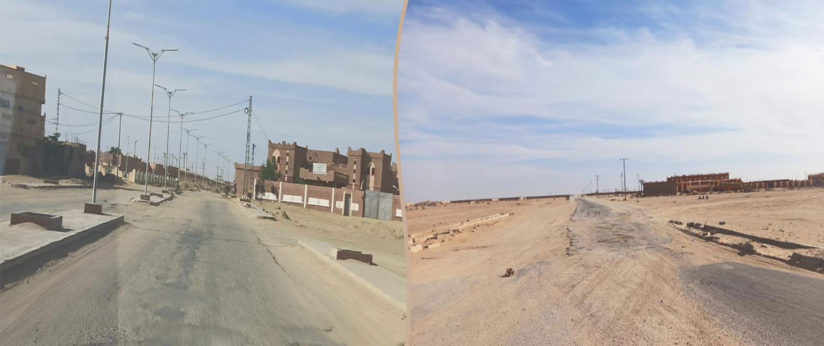 برج باجي مختار: احتجاج على تأخر انطلاق أشغال الطريق الرئيسي