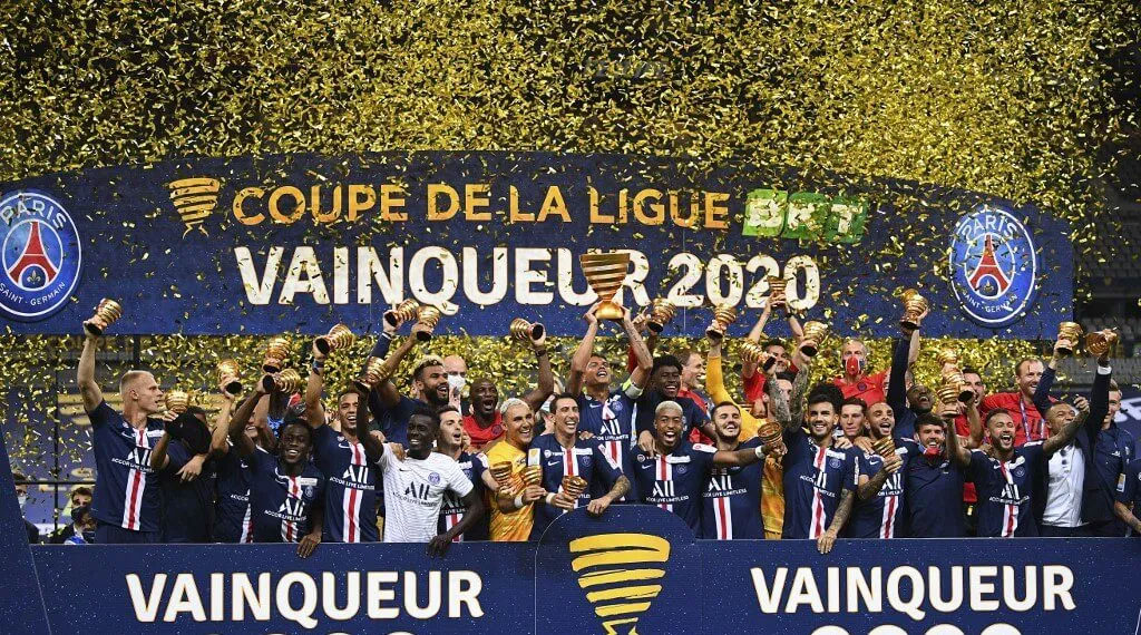 باريس سان جيرمان يتوج بكأس الرابطة الفرنسية