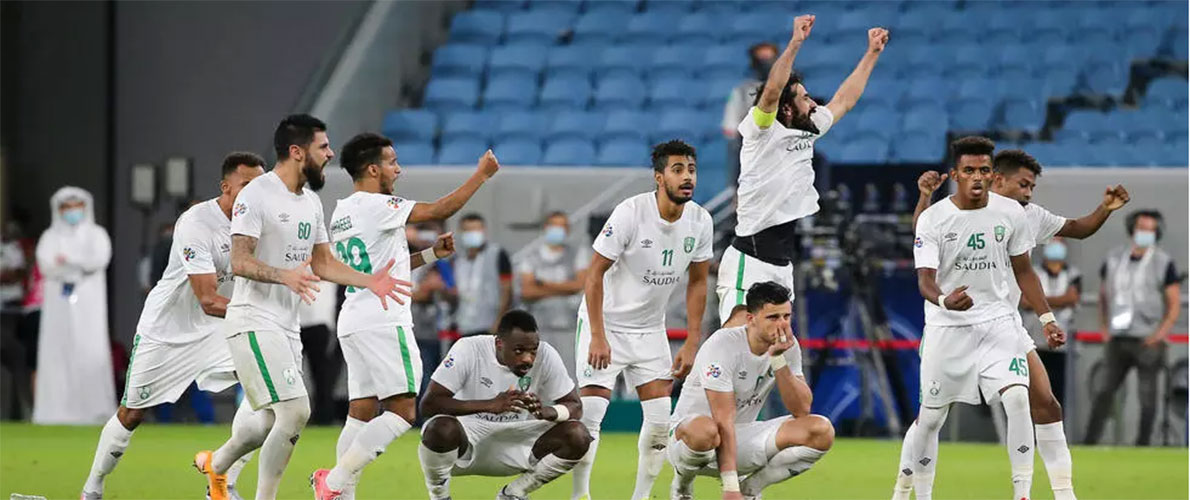 تأهل الأهلي السعودي إلى ربع نهائي 