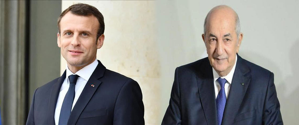 الرئيس تبون يتباحث مع نظيره الفرنسي الوضع في مالي وليبيا