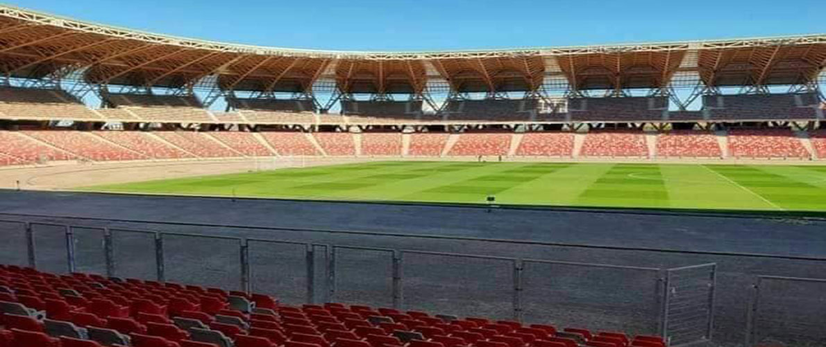 ضرورة استلام ملعب وهران الجديد شهر فيفري المقبل