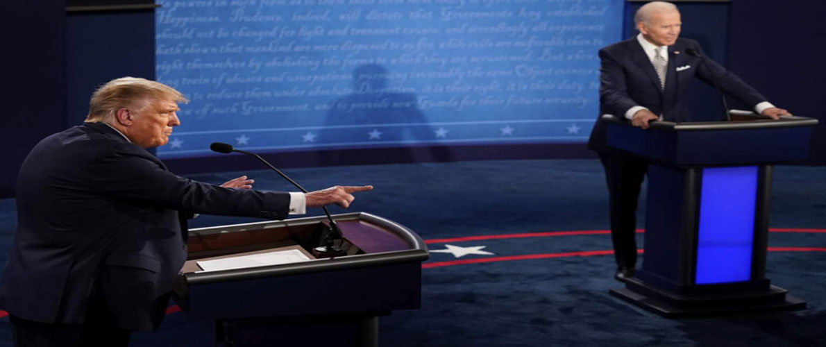 ترامب يصف بايدن بأنه 