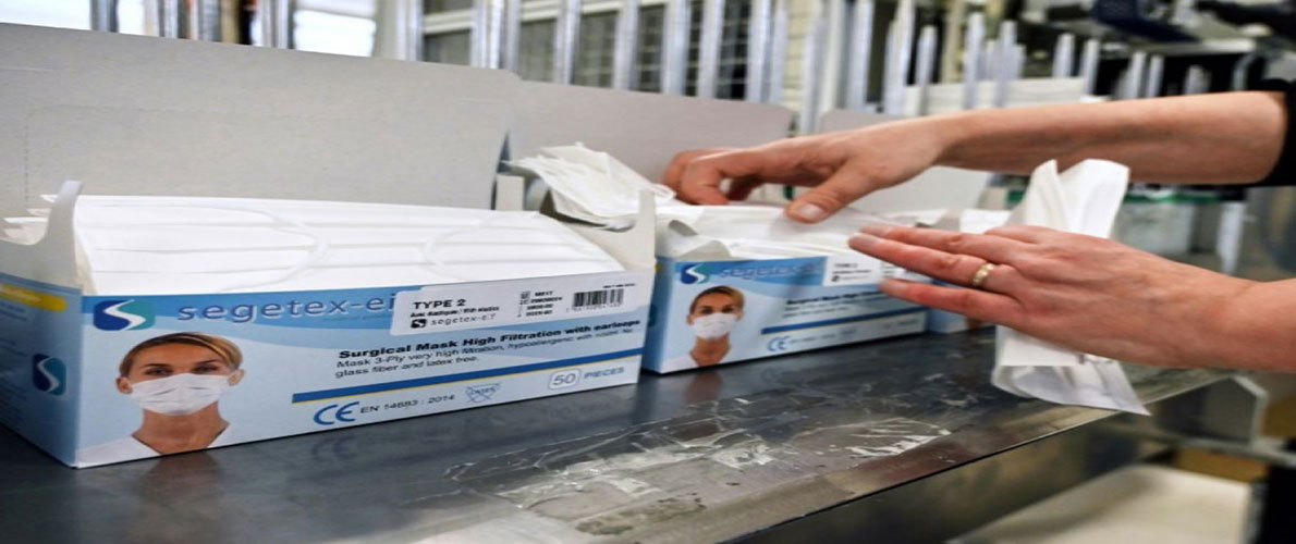 الصين تصدر أكثر من 50 مليار كمامة طبية 