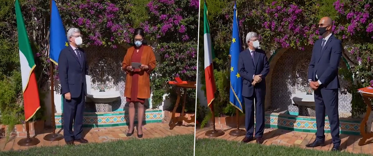 تكريم جزائريين بوسام 