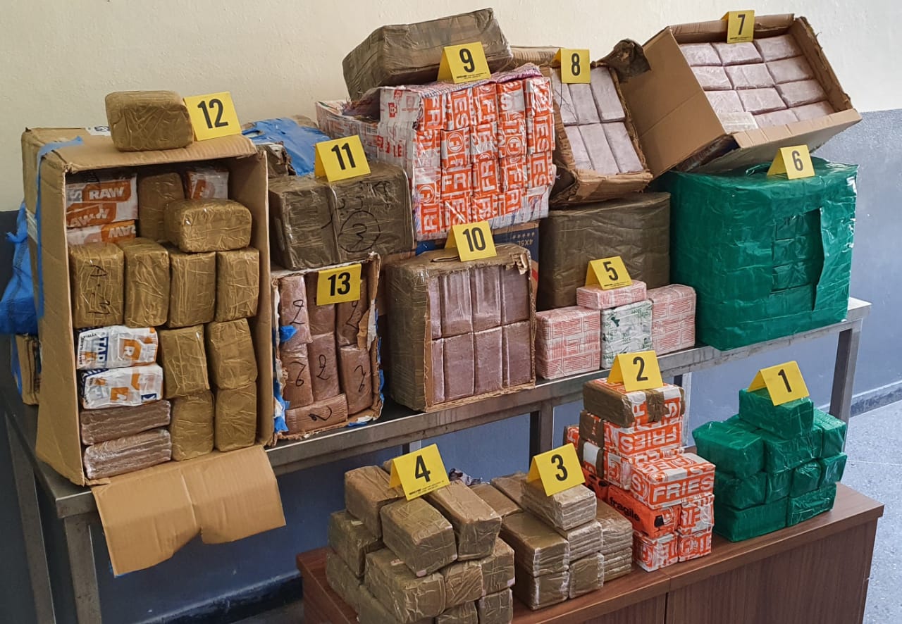 الشرطة المغربية تحجز 13 طنا من المخدرات