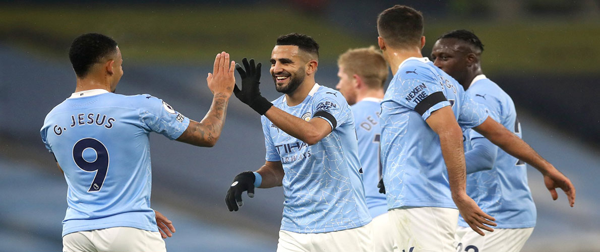 محرز ينتفض ويسجل ثنائية