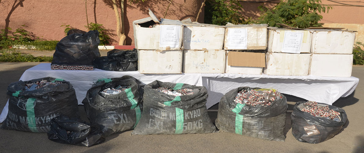 حجز أقراص مهلوسة بقيمة 55 مليار سنتيم