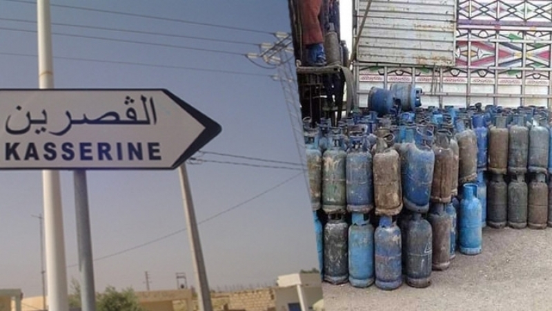 تموين القصرين التونسية بالغاز الجزائري