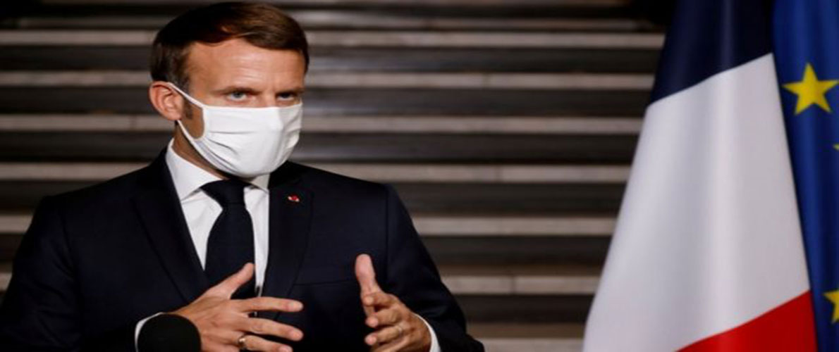 تصريحات ماكرون محاولة للمساواة بين الجلاد والضحية