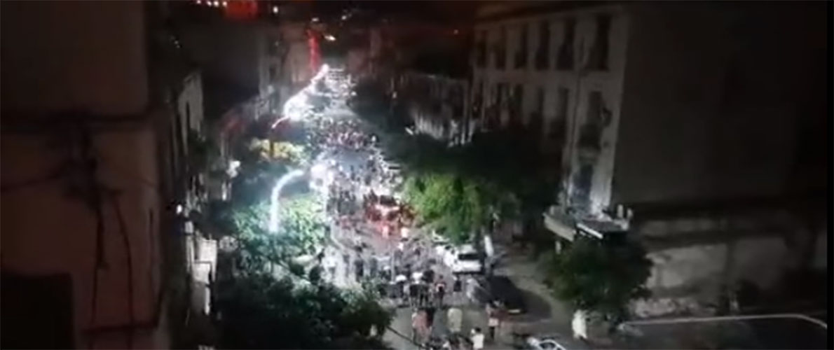 مسيرة ليلية لأنصار شباب بلوزداد