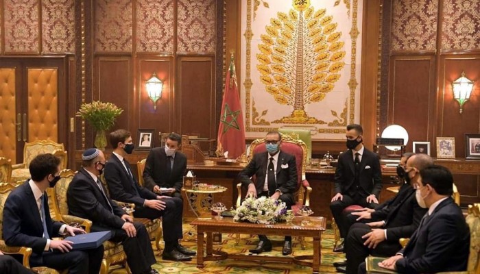 وفد مغربي يزور الكيان الصهيوني